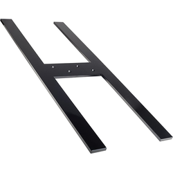 31-1/4 Inch Length x 12 Inch Width Harrison Top Plate Hidden Countertop Support, Black