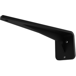 8 Inch Depth x 2-11/16 Inch Width x 3 Inch Length Modern Metal Shelf Bracket, Black