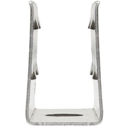 Side-Emitting Neoloop U-Clips, Pack of 10, Silver