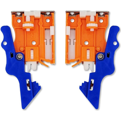 Replacement 6-Way Adjustable Front Mounting Brackets for CabinetParts Value Line Undermount Drawer Slides