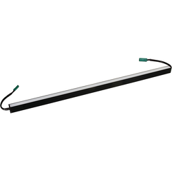 Loox5 LED3045 Linkable 18 Inch Length Surface Mount Stick/Bar Light, 24V/3.9W, 3000K Warm White, 1/2 Inch W X 11/16 Inch H Black Profile # 2103 