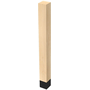 Wrought Iron/Red Oak