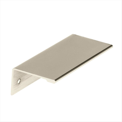 Edge Pulls 3 Inch Center to Center Polished Nickel Finger Pull