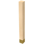 Satin Brass/Alder