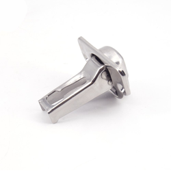  Stainless Steel, Partial 9/16” (14mm) Overlay, Self Close Concealed Hinge, (Mounting Plate Required)