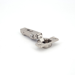  Full 3/4” (19mm) Overlay, 6-Way Adjustable Soft Close Concealed Hinge, (Screws, Frameless Mounting Plate and Face Frame Adapter Sold Separately)
