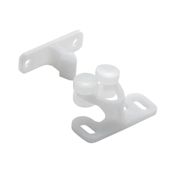 1-9/64 Inch Length Rotary Catch, Pack of 10, White