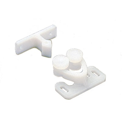 1-15/64 Inch Length Rotary Catch, Pack of 10, White
