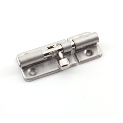 1-37/64 Inch Length x 1-19/64 Inch Height Barrel Bolt, Satin