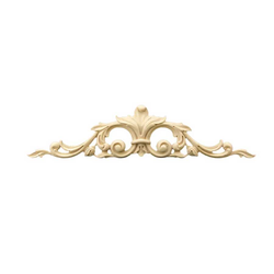 Medium Corinthian Onlay Unfinished Alder