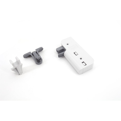 Damper Catch for 23-5/8 x 31-1/2 Inch Wood Door, Grey