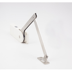 Heavy Duty Soft Down Stay for Downward Opening Flap Door, Right Side, 216-260 lbs·inch Torque, White