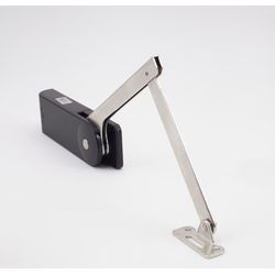 Heavy Duty Soft Down Stay for Downward Opening Flap Door, Right Side, 121-173 lbs·inch Torque, Black