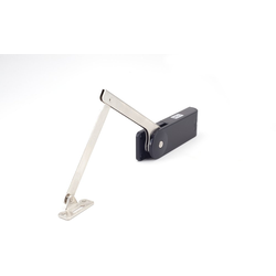 Soft Down Stay for Downward Opening Flap Door, Left Side, 95-138 lbs·inch Torque, Black
