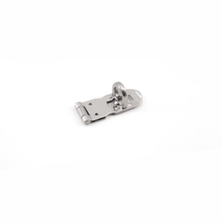 2-9/16 Inch Length Stainless Steel Hasp for Padlocks, Polished