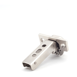 15% OFF Heavy Duty Full 1 Inch Maximum Overlay Concealed Hinge for Large Doors up to 1-3/8” Thick, Self Closing, Nickel, ( Mounting Plate Required)