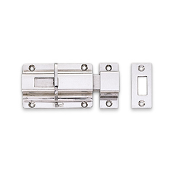 2-61/64 Inch Length x 1-57/64 Inch Height Slide Bolt, Satin