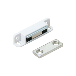 1-25/32 Inch Length Strong Magnetic Catch, White