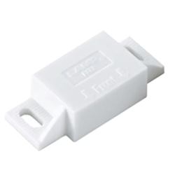 1-31/32 Inch Length x 1/2 Inch Height Sealed Magnetic Catch Set, White