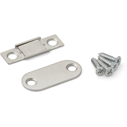 5.9 lbs Magnetic Force Ultra Thin Magnetic Catch, Nickel