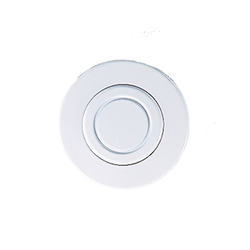 Push Knob Latch Only, Latch Body Not Included, White