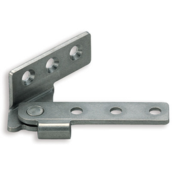 Overlay Door Pivot Hinges, Set of Left and Right, Max Door Weight 13.2 lbs/pair