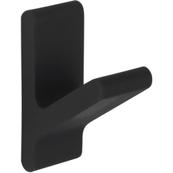 1-13/16 Inch Height x 11/16 Inch Width Nordic Rubber Hook, Black