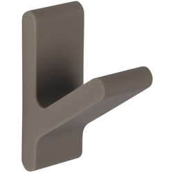 1-13/16 Inch Height x 11/16 Inch Width Nordic Rubber Hook, Brown