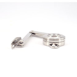 15% OFF Free Stop Up-opening Torque Lid Stay, Left Side, 0, 61.7 lbs·in Torque, Nickel