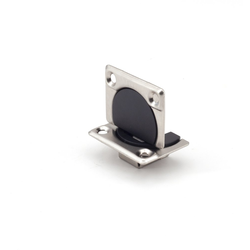 Drop Lid Hinge with 3-Way Adjustment, Black