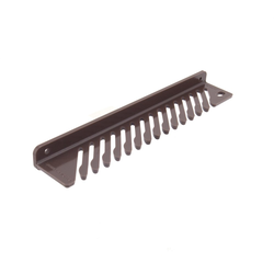 15% OFF 7-3/64 Inch Length Flat Tie Rack, Brown