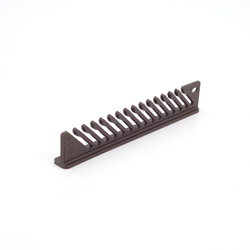 14-11/16 Inch Length Tie Rack, Brown