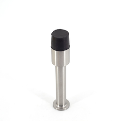 4-39/64 Inch Projection Wall Mount Door Stopper, Satin