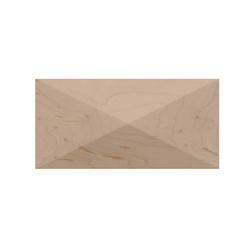 Pinnacle Long Tile Unfinished Hard Maple