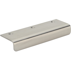 3-35/64 Inch Center to Center Stainless Edge Pull, Satin