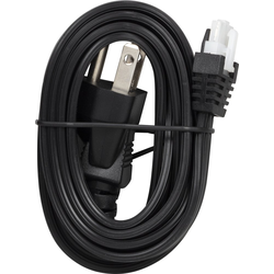 5 Feet Power Cord for 120V Light Bar, Black