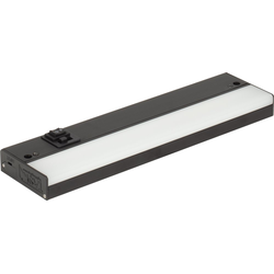 10% OFF Task Plug-In 120V LED Stick/Bar Light, 11-7/8 Inch Length, Selectable 3000, 4000, and 5000K, Dimmable, Power Cord or Hardwiring Required, 1 Inch H X 3 Inch D, Black