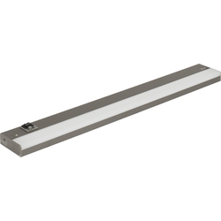 10% OFF Task Plug-In 120V LED Stick/Bar Light, 23-15/16 Inch Length, Selectable 3000, 4000, and 5000K, Dimmable, Power Cord or Hardwiring Required, 1 Inch H X 3 Inch D, Dark Silver
