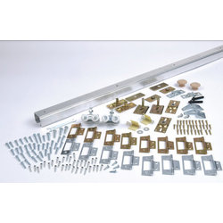 15% OFF NGP Bi-Fold Door Hardware Set for 4 Doors, 60 Inch length Track, Door Thickness 1-3/8, 1-3/4 Inch 