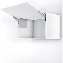 T-Slim Lift-Up Flap System for Wooden Fronts, Power Factor 500-1100, Ice