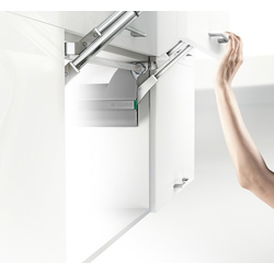 L-80 Parallel Lift System for Cabinet Height 13-25/32, 14-17/32 Inch, Spring A, Grey