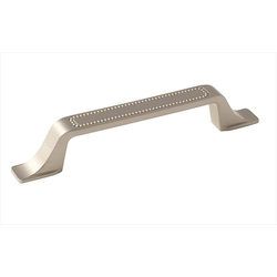 Clearance Sale, Carolyne 5-1/16 Inch Center to Center Satin Nickel Cabinet Pull