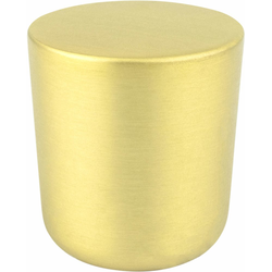 31/32 Inch Diameter Mini Round Cabinet Knob, Soft Gold