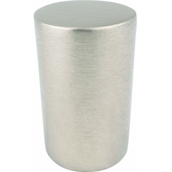 19/32 Inch Diameter Mini Round Cabinet Knob, Brushed Nickel