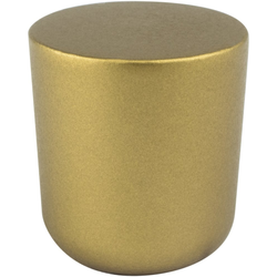 31/32 Inch Diameter Mini Round Cabinet Knob, Honey Gold