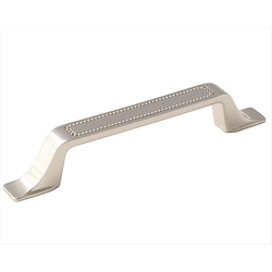 Clearance Sale, Carolyne 5-1/16 Inch Center to Center Polished Nickel Cabinet Pull