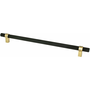 Matte Black and Modern Brushed Gold
