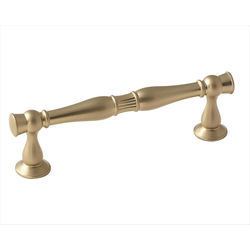 Crawford 3-3/4 Inch Center to Center Golden Champagne Cabinet Pull