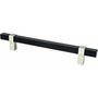 Matte Black and Brushed Nickel