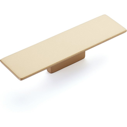 1-1/4 Inch Center to Center Armadio Cabinet Pull, Signature Satin Brass